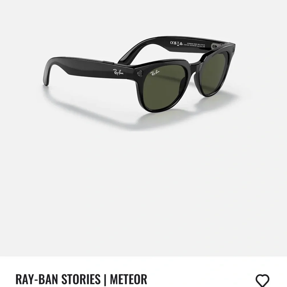 Ray Ban Stories smart glasses